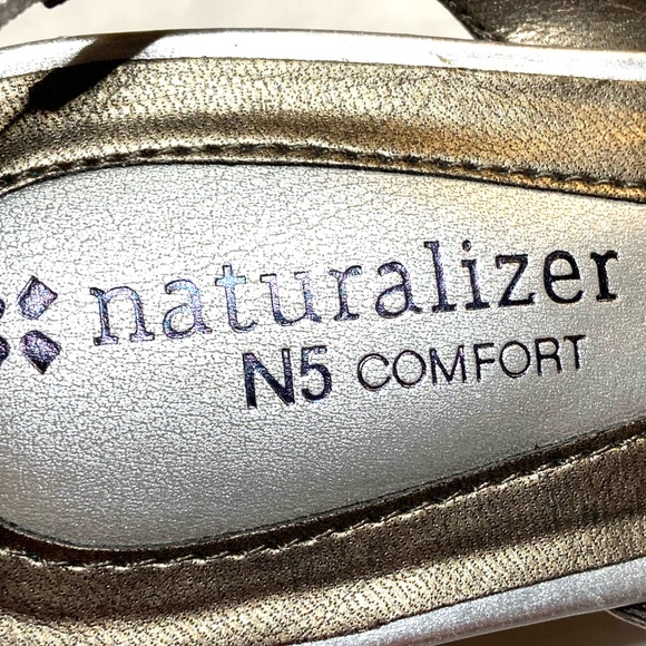 Naturalizer N5 Comfort Metallic Pump Prissy 8.5M - Picture 4 of 6